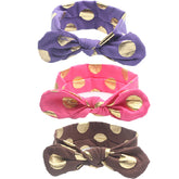 Baby Headband for Baby Hair Accessories for infant (Purple,Pink,Brown)